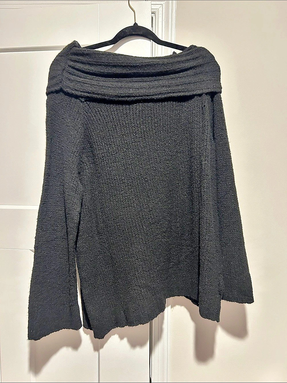 Altar'd State Saylor Knit Sweater Black Medium